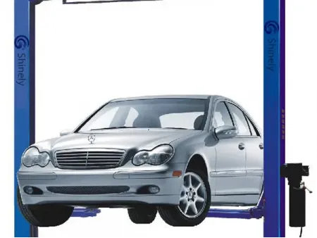 رافعة السيارة (رافعة جسرية بعمودين، نموذج G235D) Car Lift (Two Post Gantry Lift, Model G235D) رافعة السيارة (رافعة جسرية بعمودين، نموذج G235D) Car Lift (Two Post Gantry Lift, Model G235D)