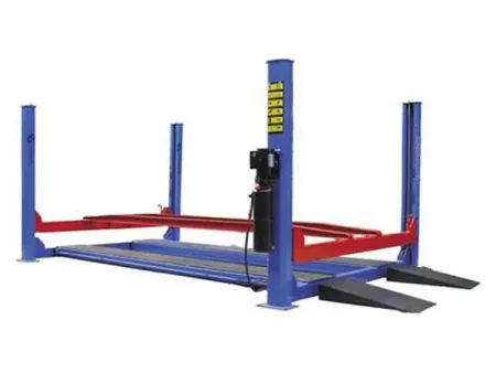 رافعة السيارة (رافعة السيارة بأربع أعمدة، نموذج G440A) Car Lift (Four Post Lift, Model G440A) رافعة السيارة (رافعة السيارة بأربع أعمدة، نموذج G440A) Car Lift (Four Post Lift, Model G440A)