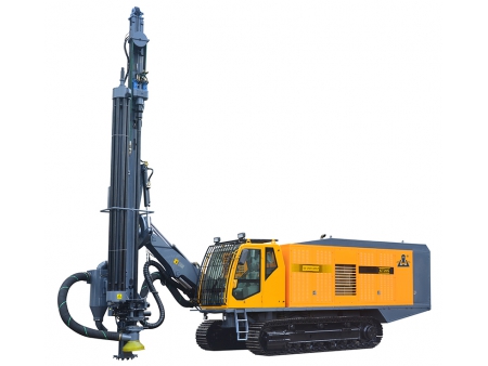 معدة حفر DTH متكاملة مزدوجة القدرة لعمليات الحفر المفتوح، KT20S Integrated Duel-power Down the hole Drill Rig for Open Use