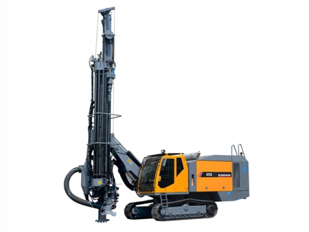 حفارة DTH متكاملة لعمليات الحفر المفتوح، KT25 Integrated DTH Drilling Rig for Open Use