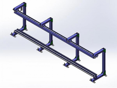 ماكينة تمديد الألومنيوم المبثوق (سحب مقاطع الألمنيوم) Aluminum Extrusion Stretcher