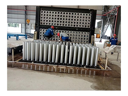 طاولة سباكة قضبان خام الألومنيوم Aluminum Billet Casting Table