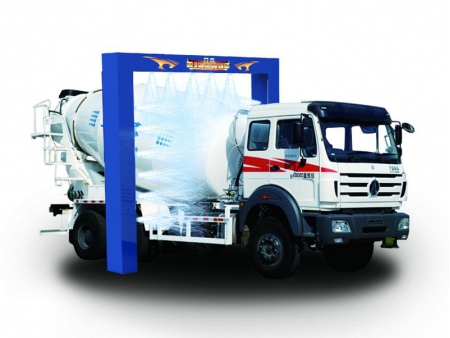 مغسلة شاحنات آلية بدون فرش - غسيل أولي Gantry Truck Wash System