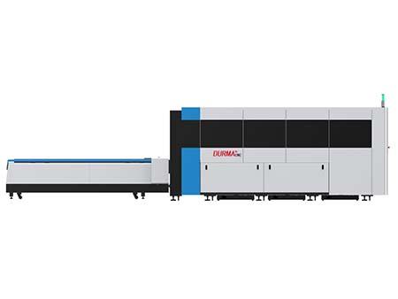ماكينة فايبر ليزر لتقطيع ألواح صاج، مغلقة بالكامل  Sheet Metal Fiber Laser Cutting Machine with Full Cover Protection