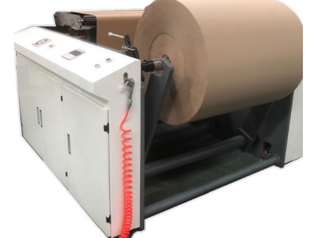 ماكينة تصنيع أكياس ورقية بقاعدة مربعة ويد مفتولة مع الطباعة Twisted Handles Block Bottom Bag Making Machine with Inline Printing