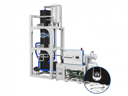 ماكينة تصنيع أنابيب الثلج (أنابيب ثلج صلبة ذات نهايات قطع مسطحة) Tube Ice Machine (Solid Tube Ice with Flat Cut Ends) ماكينة تصنيع أنابيب الثلج (أنابيب ثلج صلبة ذات نهايات قطع مسطحة) Tube Ice Machine (Solid Tube Ice with Flat Cut Ends)