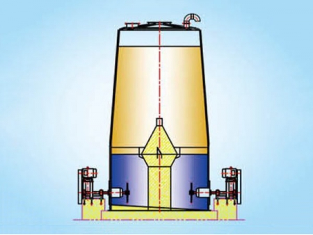 برج تبييض عجينة الورق Pulp Bleaching Tower
