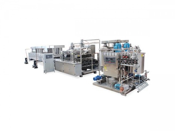 خط تصنيع السكاكر القاسية بالصب   Hard Candy Depositing Production Line