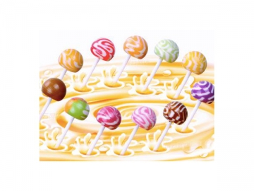 خط إنتاج المصاصة بالصب   Lollipop Depositing Production Line